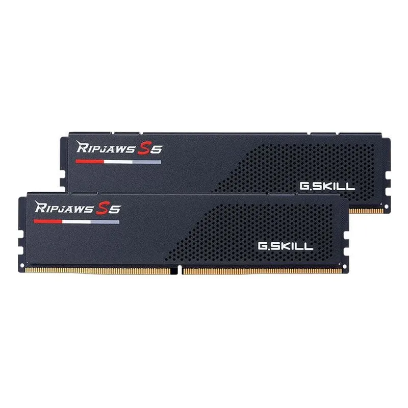 Ram PC GSkill Ripjaws S5 32GB DDR5 5600MHz (F5-5600J4040C16GX2-RS5K) (2x16GB, Black)