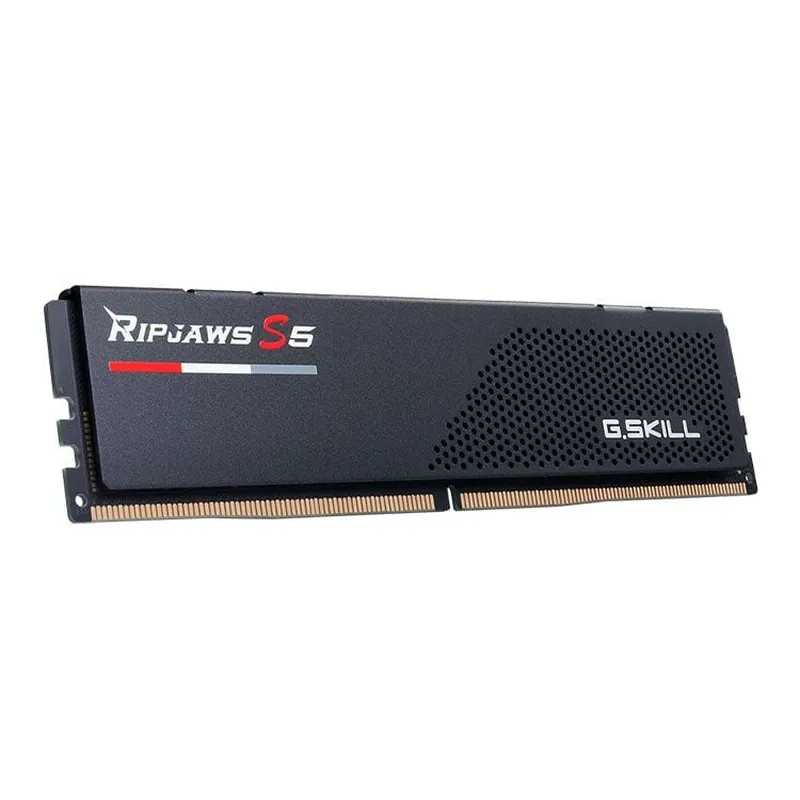 Ram PC GSkill Ripjaws S5 32GB DDR5 5600MHz (F5-5600J4040C16GX2-RS5K) (2x16GB, Black)
