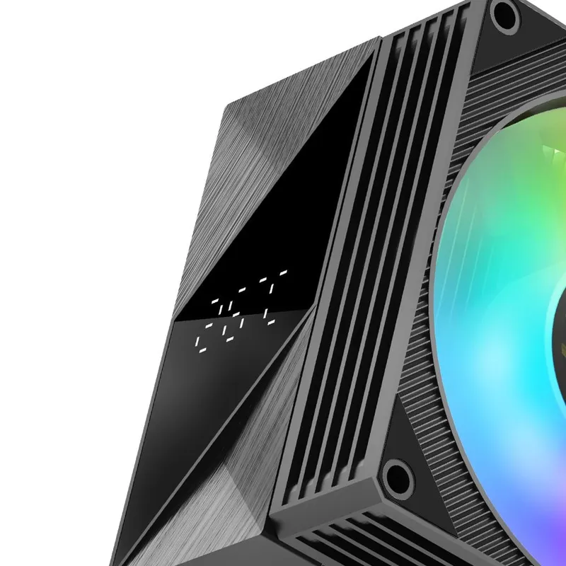 Tản nhiệt khí Leopard KF200 DGT - Black | 92mm, RGB (1200, 1700, AM4, AM5)