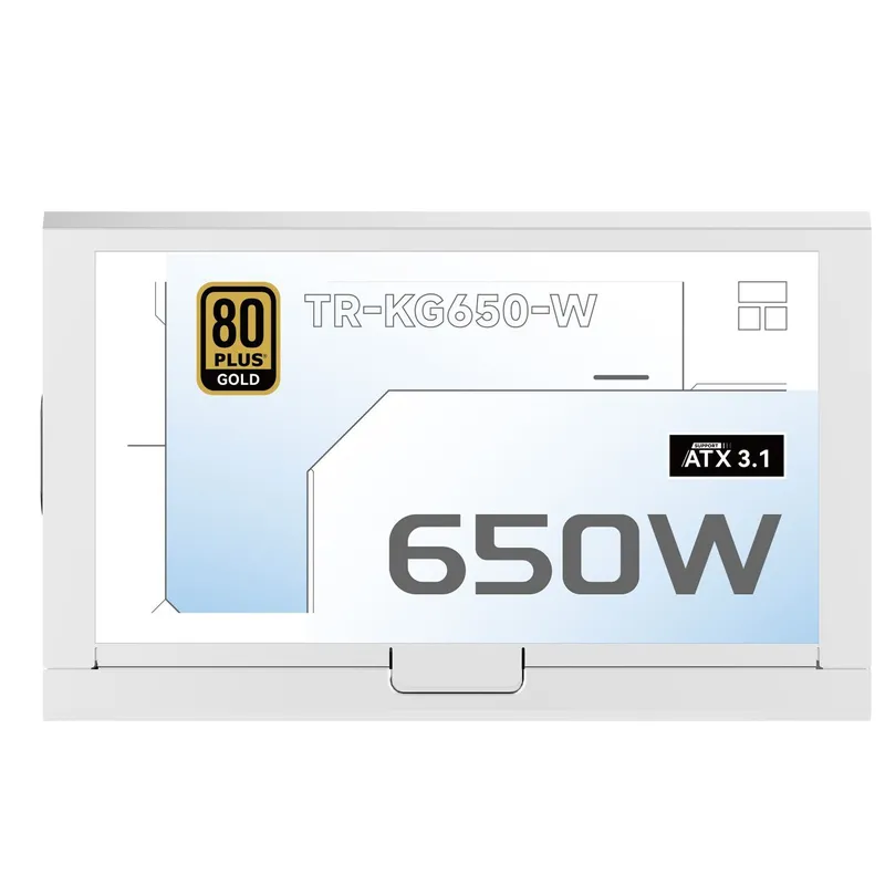 Nguồn Máy Tính Thermalright KG-650-W 650W - White | 80 Plus Gold, PCIe 5.1