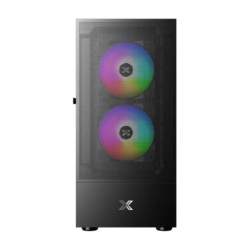 Vỏ Case Xigmatek Sky III 3F - Đen | Kèm 3 fan RGB