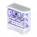Vỏ Case Jonsbo D400 ATX Gaming | Trắng, hồ cá