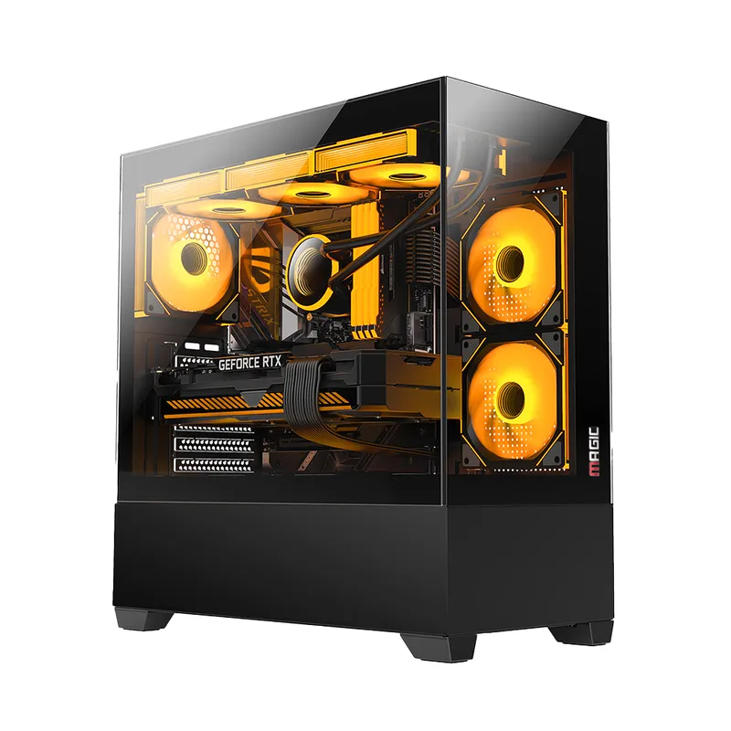 Vỏ Case Magic Gaming GA-01 ATX - Đen