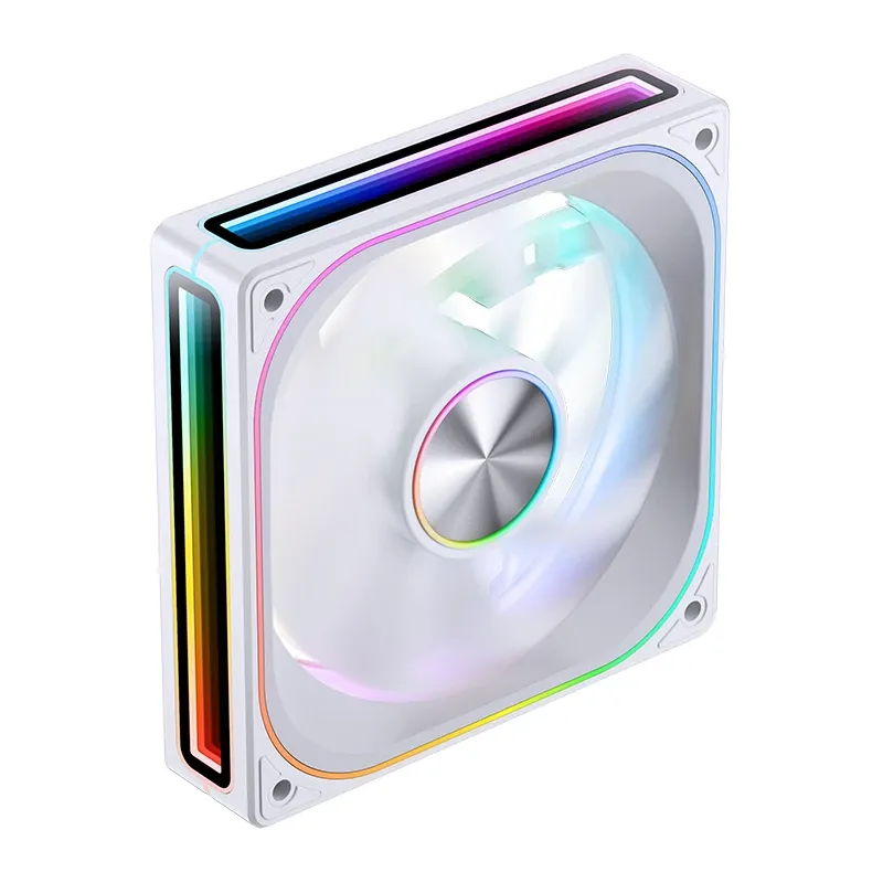 Fan Case liền khối Jonsbo ZA-120 ARGB - Trắng, gió thuận