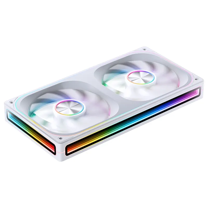 Fan Case liền khối Jonsbo ZA-240 ARGB - Trắng, gió ngược