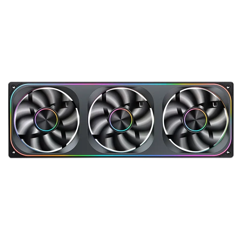 Fan Case liền khối Jonsbo ZA-360 ARGB - Đen, gió thuận