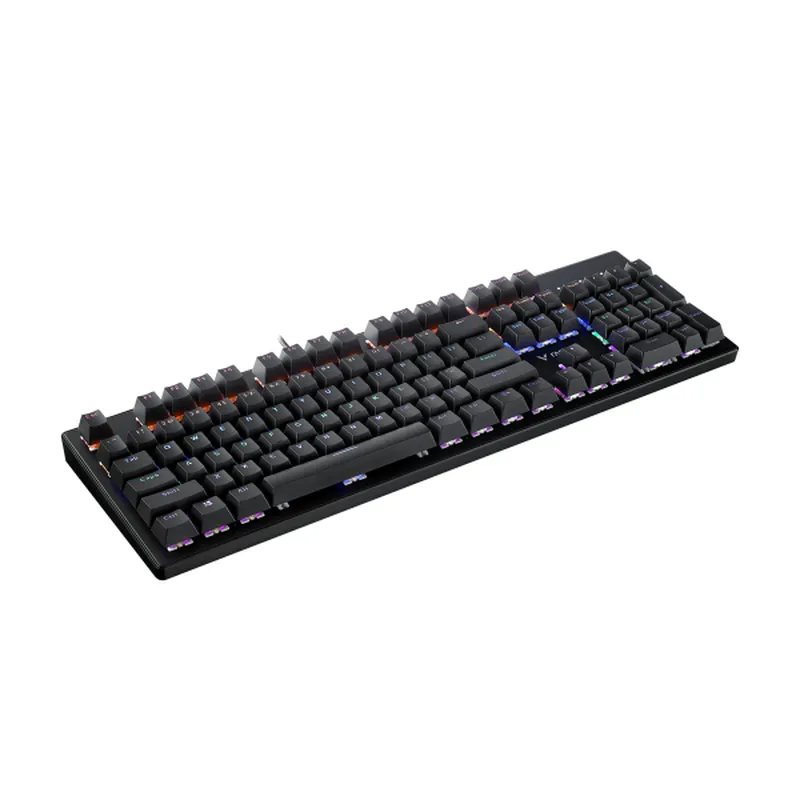 Bàn phím cơ Rapoo V510 Black | Led Rainbow, Blue Switch