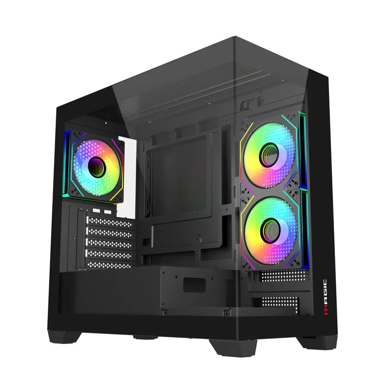Vỏ Case Magic C218-M M-ATX - Đen