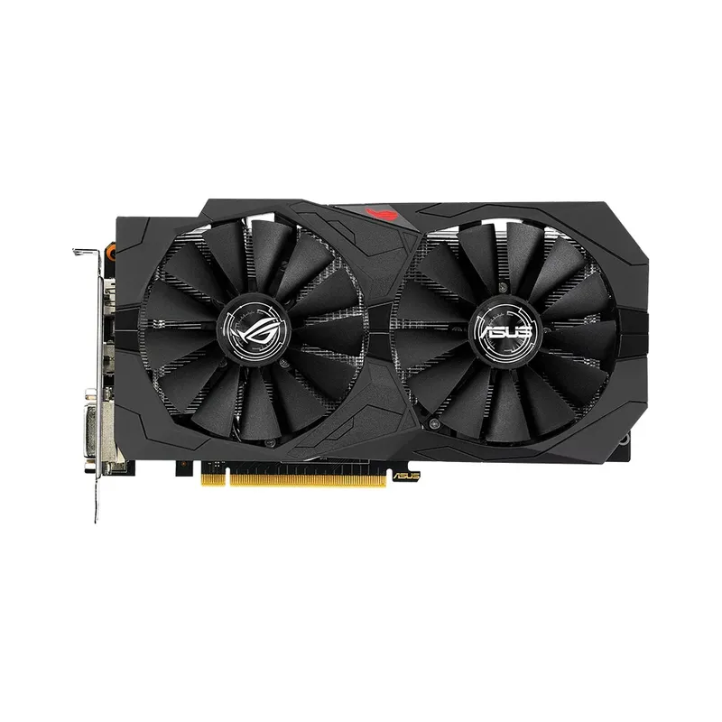 Card màn hình cũ ASUS Gtx 1050 ti OC 4gb ROG Strix Gaming 2 Fan