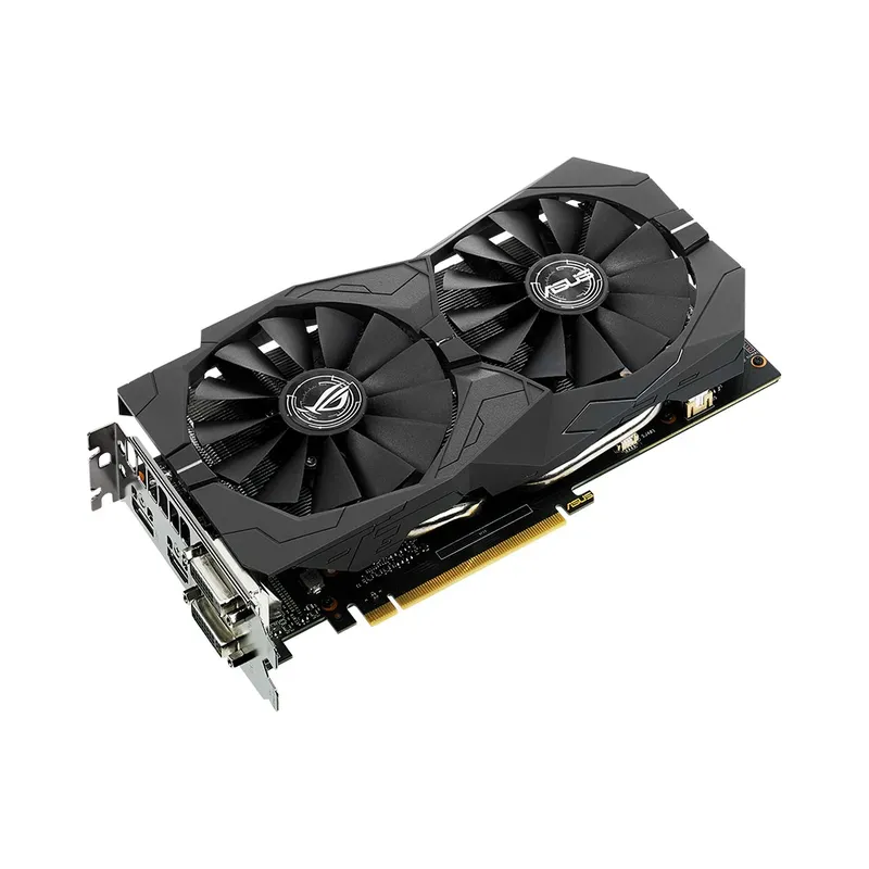 Card màn hình cũ ASUS Gtx 1050 ti OC 4gb ROG Strix Gaming 2 Fan