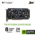 Card màn hình NVIDIA RTX 2060 Super T-WOLF | 8GB GDDR6, 2176 CUDA, 550W