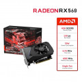 Card màn hình AMD Radeon RX 560 Unika Blizzard White | 4GB GDDR5, 1024 SP, 400W (Chiếc)