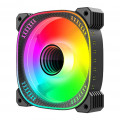 Quạt tản nhiệt PC Coolmoon TY1 | ⁠Fan lẻ 120mm, RGB, Đen