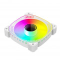 Quạt tản nhiệt PC Coolmoon TY1 RGB | Fan lẻ 120mm, ARGB, Trắng