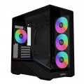 Vỏ Case Lian Li Vector V100R Mini (V100MIX) | Mini Tower, Kèm 4 fan ARGB, Đen