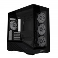 Vỏ Case Lian Li Vector V100R Mini (V100MIX) | Mini Tower, Kèm 4 fan ARGB, Đen