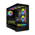 Vỏ Case Leopard MS-01 RGB | Đen, không kèm fan