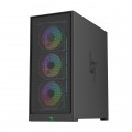 Vỏ Case Gaming LinkTech Bahamut 4FA Full Atx (Kèm Sẵn 4F ARGB) (Hồ Cá)