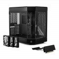 Vỏ Case Hyte Y60 Black - Kèm sẵn cáp Riser PCIe 4.0 (CS-HYTE-Y60-B)