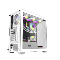 Vỏ Case Darkflash DS900W ATX Glass - Trắng