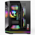 Vỏ Case Magic GM-08L Pro (Led RGB/ARGB) (Full M-ATX) (Aio 360 Top) - Đen