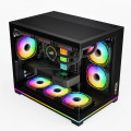 Vỏ Case Magic GM-06L Pro (Led RGB/ARGB) (Full M-ATX) (Aio 360 Top) - Đen