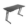 Bàn Gaming EDRA EGT1260Z 1m2 | Thép, Mặt bàn P1PB, Đen