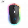 Chuột gaming DareU EM908 | Có dây, 6400 DPI, 100g, RGB, Đen