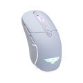Chuột gaming Newmen WGX6 | Wireless 2.4Ghz, 12000 DPI, 110g, RGB, Trắng