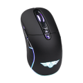 Chuột gaming Newmen WGX6 | Wireless 2.4Ghz, 12000 DPI, 110g, RGB, Đen
