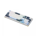 Bàn phím cơ không dây Machenike KG98 Tri-Mode RGB | White Blue, Purple-Gold Switch