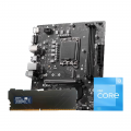 Combo CPU I3 12100F Box CH và Mainboard Msi H610M-E D4