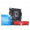 Combo CPU I3 12100 Box CH và Mainboard Asus H610M-K D4