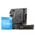 Combo CPU I3 12100 Box CH và Mainboard Msi H610M-E D4