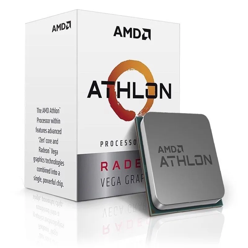 CPU AMD Athlon 3000G (3.5GHz, 2 nhân 4 luồng , 5MB Cache, 35W) - Socket AMD AM4 Chính Hãng