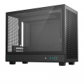 Vỏ case Deepcool CH160 Plus Micro ATX | không kèm Fan, Đen
