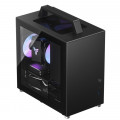 Vỏ Case Jonsbo T8 Plus Black | Mini-ITX, PSU ATX