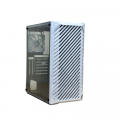 Vỏ Case Magic Luxury 4F - Trắng | Full Tower, kèm sẵn 4 fan