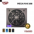 Nguồn Máy Tính VSP VS650D 650W | Non Modular, ATX