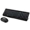 Combo phím chuột Rapoo X1800S | Wireless, Black