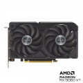 Card màn hình (AMD) ASUS DUAL RX 9060XT (DUAL-RX9060XT-16G) | 16GB GDDR6, 2048 Stream