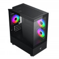 Vỏ Case Xigmatek Alphard M 3IF | M-ATX/ITX, Kèm sẵn 3 fan, Đen