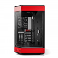 Vỏ Case Hyte Y60 BlackCherry (CS-HYTE-Y60-BR) | Mid-Tower, Dual Chamber, Kèm sẵn Riser PCIe 4.0, Đen Đỏ