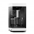Vỏ Case Hyte Y60 Panda (CS-HYTE-Y60-BW) | Mid-Tower, Dual Chamber, Kèm sẵn Riser PCIe 4.0, Trắng Đen