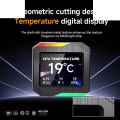 Tản nhiệt nước Leopard Astroshell 240 ARGB Digital LCD V2G | 240mm, ARGB, Digital LCD, Đen