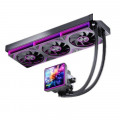 Tản nhiệt nước Leopard Pro Flow 360 SE ARGB LCD | 360mm, ARGB, LCD, Đen