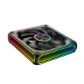 Quạt tản nhiệt PC Xigmatek Infinity Pro 8 | 120mm, ARGB, Gió thuận, Đen (EN49538)