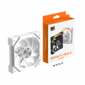 Fan PC Xigmatek Infinity Pro 6 (EN 49446) | Fan 120mm, ARGB, Gió ngược, Trắng