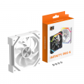 Fan PC Xigmatek Infinity Pro 6 (EN 49422) | Fan 120mm, ARGB, Gió thuận, Trắng