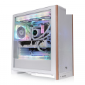 Vỏ Case Thermaltake S370 WS Mid Tower (CA-11J-00M6WN-00) | Mid Tower, Sẵn 4 Fan không Led, Trắng